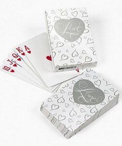 Love Wedding Playing Cards