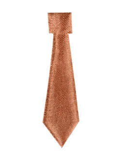 Set 12 Mini Corbata Adhesiva - Marrón