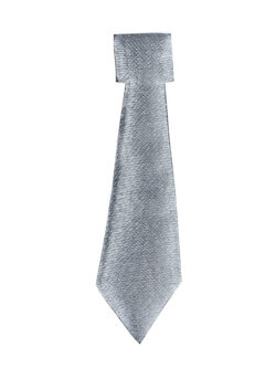 Set 12 Mini Corbata Adhesiva - Plateado