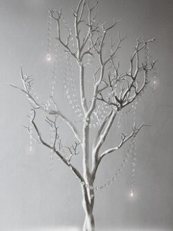White Manzanita Wishing Tree Table Centrepiece 110cm
