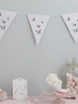 Vintage Paper Butterfly Garland