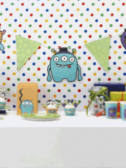 Monster Party Bunting