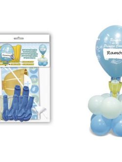 1ST Holy Communion Table Balloon Deco Kit - Blue