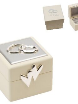 Wedding Ring Box With Icons And Crystals