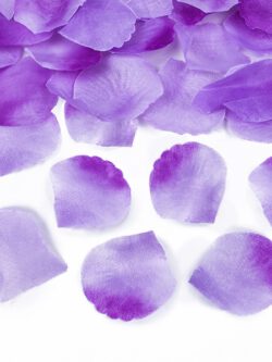 Wedding Silk Rose Petal Confetti Cannon - Light Purple