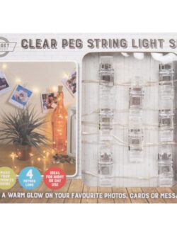 Photo Clip Peg String Lights