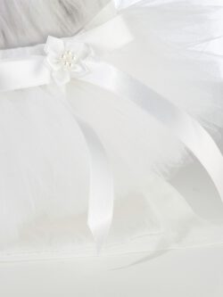 White Dog Wedding Tulle Skirt