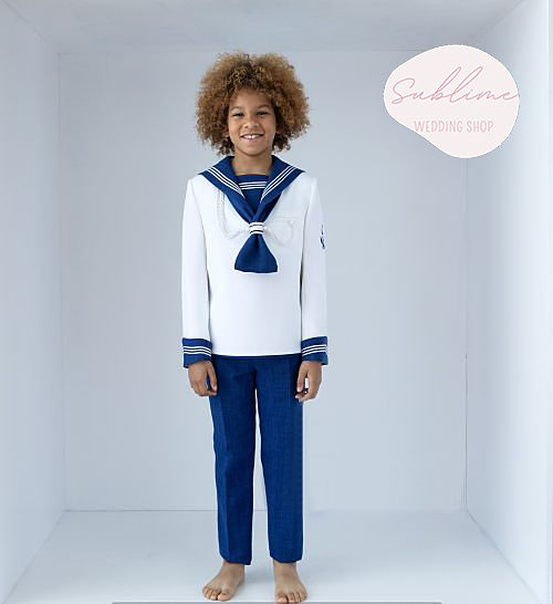 TRAJE CLASICO COMUNION NIÑO MARINERO