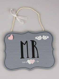 Mr & Mrs Hanging Plaques