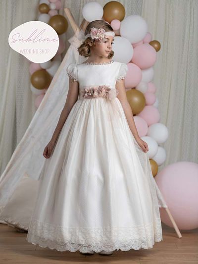 VESTIDO COMUNIÓN Q728 – Sublime Wedding Shop