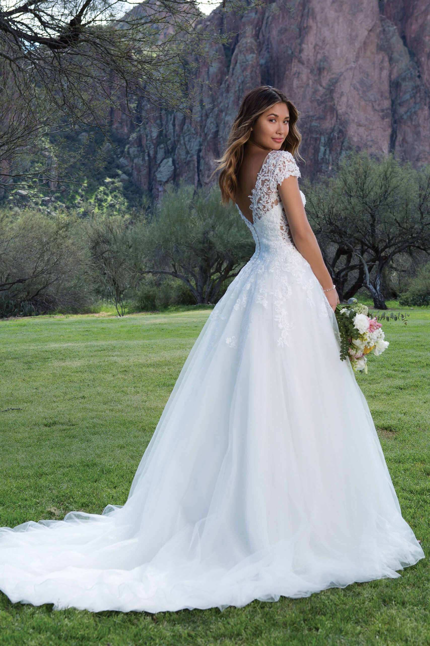 vestido novia outlet princesa tul 1134 sweetheart justin alexander sublime wedding shop