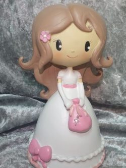 Piggy bank girl of communion