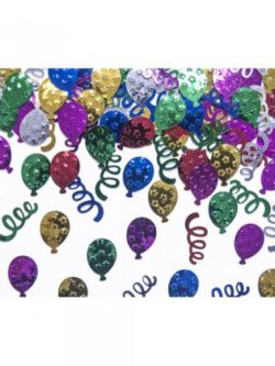 Multicolored Confetti Balloons