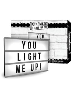 Cinematic - Cartel de cine con luz