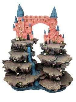 Fantasy Castle Mountain Tiered Display Stand
