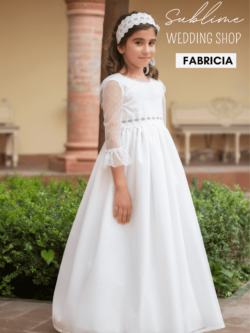 FIRST HOLY COMMUNION DRESS - FABRICIA
