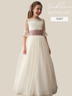 VESTIDO COMUNIÓN - MODELO X126T