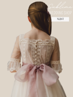 VESTIDO COMUNIÓN - MODELO X126T
