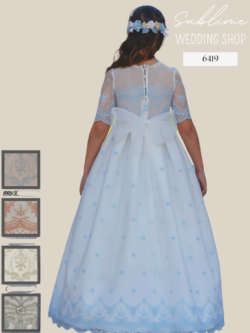 VESTIDO COMUNIÓN - MODELO 6419