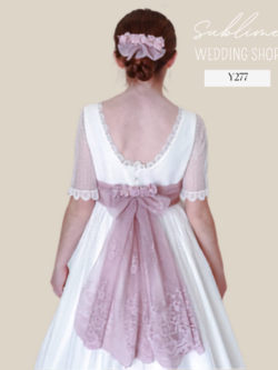 spanish designer first holy communion dress 