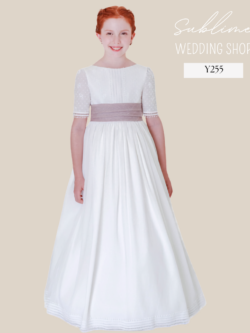 VESTIDO COMUNIÓN - MODELO Y255