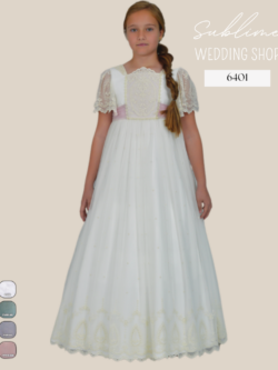 FIRST HOLY COMMUNION DRESS - STYLE 6401