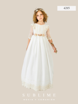 FIRST HOLY COMMUNION DRESS - STYLE 42115