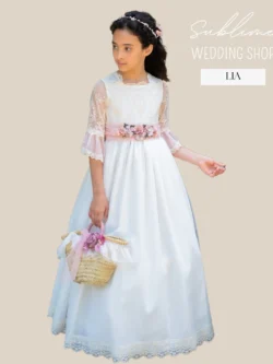 FIRST HOLY COMMUNION DRESS - STYLE LIA