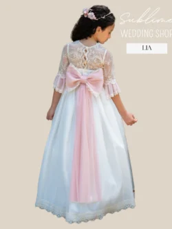 FIRST HOLY COMMUNION DRESS - STYLE LIA