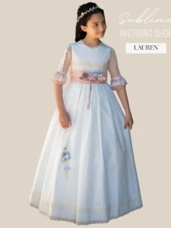 FRIST HOLY COMMUNION DRESS - STYLE LAUREN