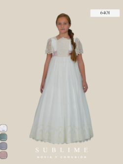VESTIDO COMUNIÓN - MODELO 6401