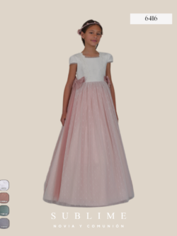 FIRST HOLY COMMUNION DRESS - STYLE 6416