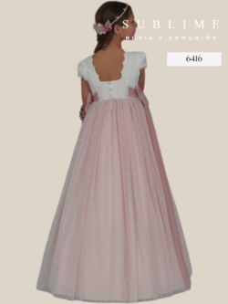 FIRST HOLY COMMUNION DRESS - STYLE 6416