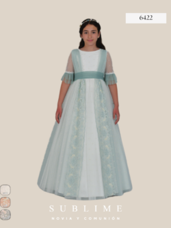 FIRST HOLY COMMUNION DRESS - STYLE 6422