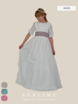 FIRST HOLY COMMUNION DRESS - STYLE 6424