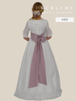 FIRST HOLY COMMUNION DRESS - STYLE 6424