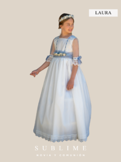 FRIST HOLY COMMUNION DRESS - STYLE LAURA