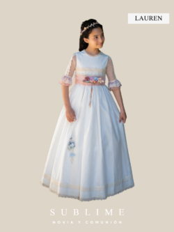 FRIST HOLY COMMUNION DRESS - STYLE LAUREN
