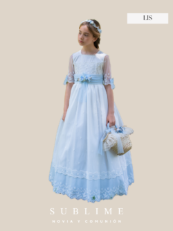 FIRST HOLY COMMUNION DRESS - STYLE LIS