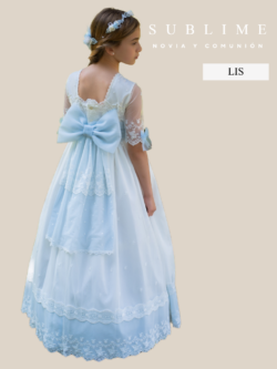 FIRST HOLY COMMUNION DRESS - STYLE LIS