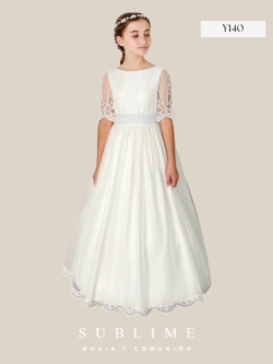 FIRST HOLY COMMUNION DRESS - STYLE Y140