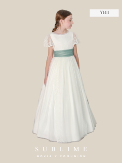 FIRST HOLY COMMUNION DRESS - STYLE Y144