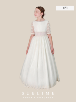 VESTIDO COMUNIÓN - Y151