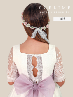 FIRST HOLY COMMUNION DRESS - STYLE Y165