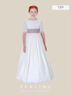 FIRST HOLY COMMUNION DRESS - STYLE Y255