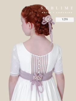 FIRST HOLY COMMUNION DRESS - STYLE Y255