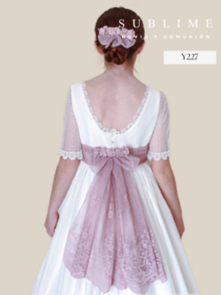 VESTIDO COMUNIÓN - MODELO Y277