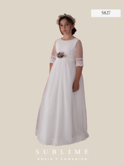 VESTIDO COMUNIÓN - MODELO 5827
