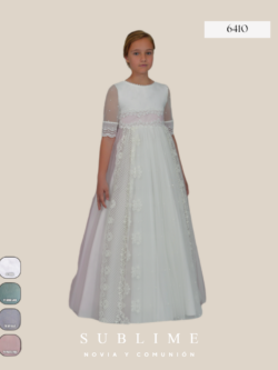 VESTIDO COMUNIÓN - MODELO 6410