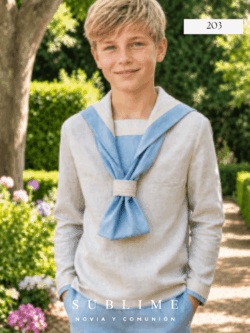 SAILOR COMMUNION SUIT – STYLE 203